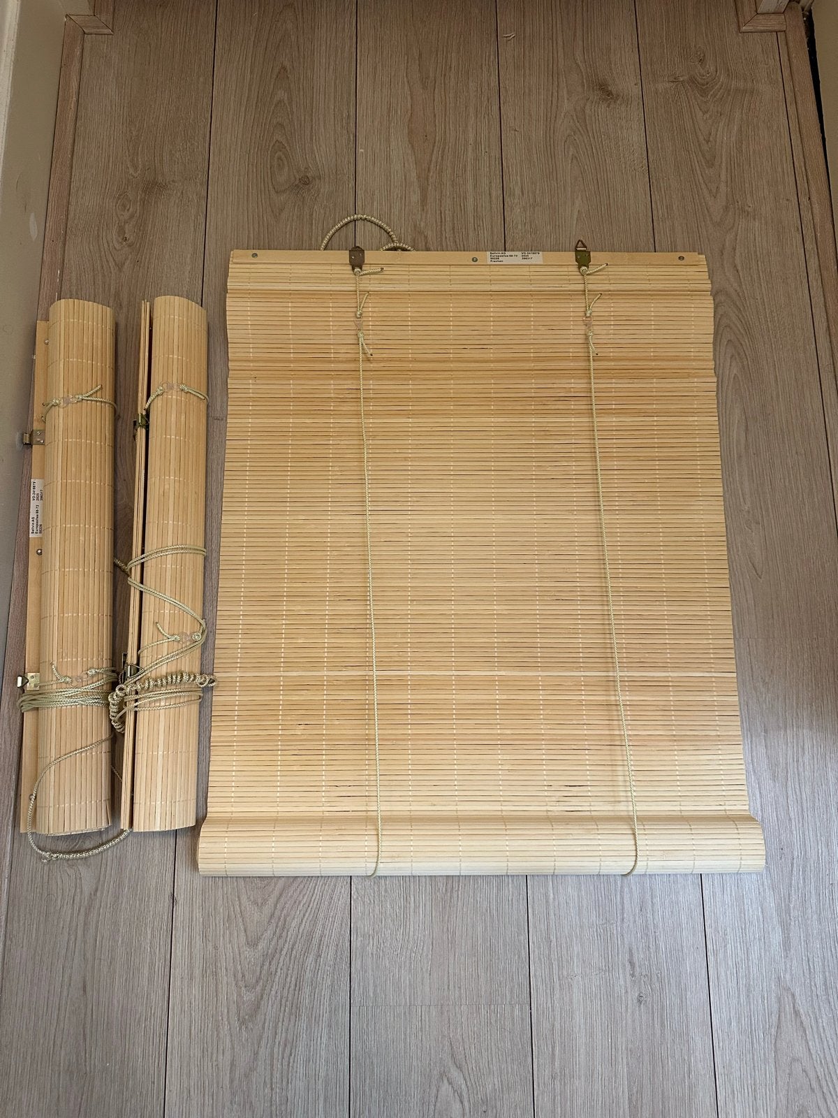 3x Sol Royal Bamboe Rolgordijn 60x160cm - Lichtdoorlatend, Ophalen, Overige merken, Beige, Nieuw