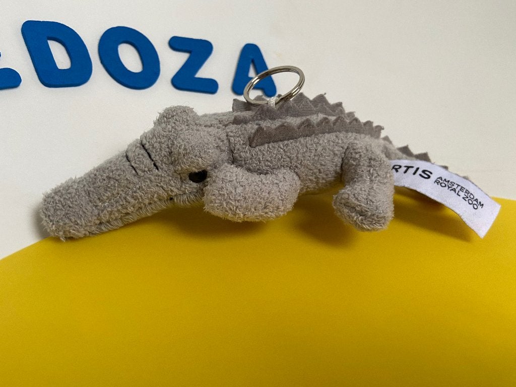 K4818 Artis sleutelhanger krokodil, Ophalen of Verzenden, Zo goed als nieuw, Overige typen