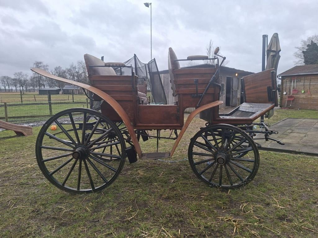 Antieke jachtwagen, Gebruikt, Overige typen, Paard of Pony