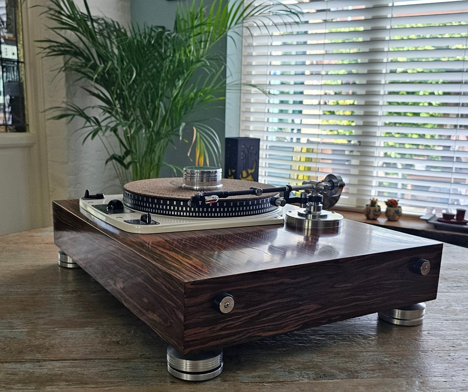 Garrard 301 met micro CF1 tonearm, Ophalen, Zo goed als nieuw, Platenspeler, Overige merken