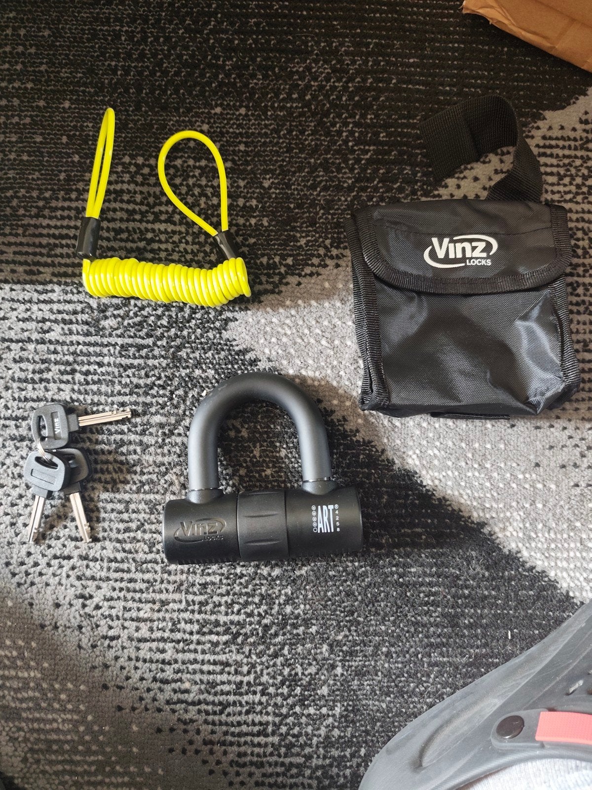 Art 4 schijfremslot, Motoren, Accessoires | Sloten, Ophalen