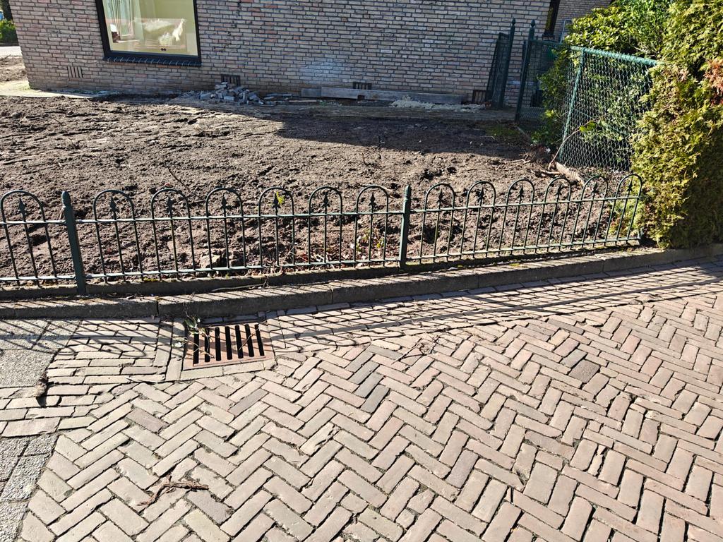 Sierhekwerk groen met poort, Ophalen, Gebruikt, Overige materialen