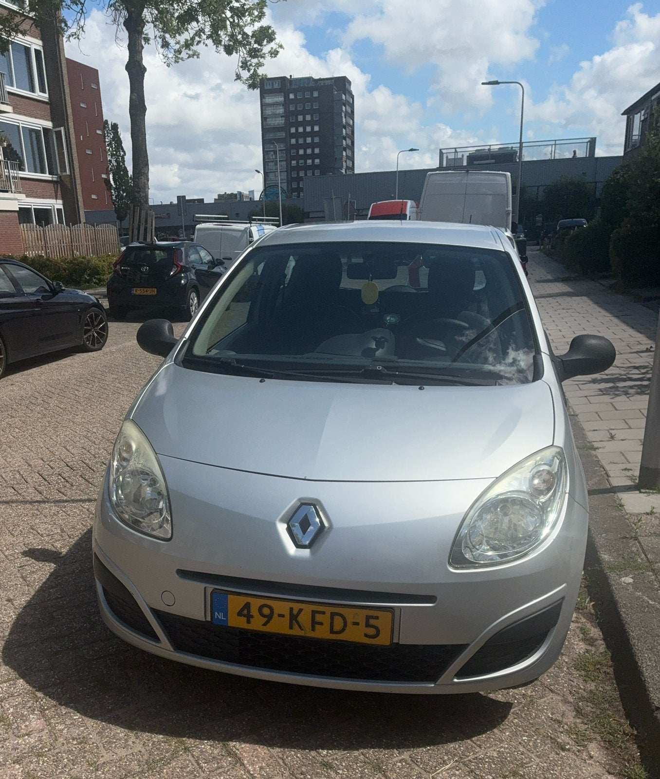 Renault Twingo 1.1 2009 Grijs APK geldig t/m 27-6-2027, Auto's, Renault, Voorwielaandrijving, 4 cilinders, Origineel Nederlands
