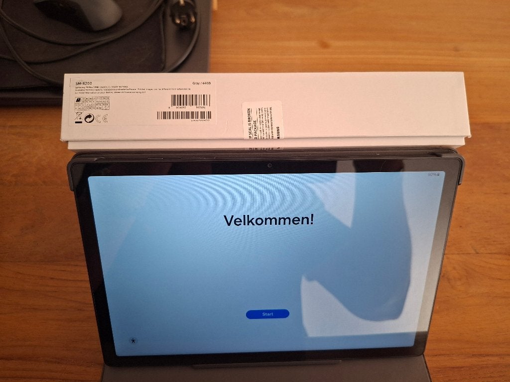 Samsung tablet A8 64gb grijs incl. originele bookcover, Samsung Galaxy Tab A8, Zo goed als nieuw, Galaxy Tab A8 (SM-X200), Wi-Fi