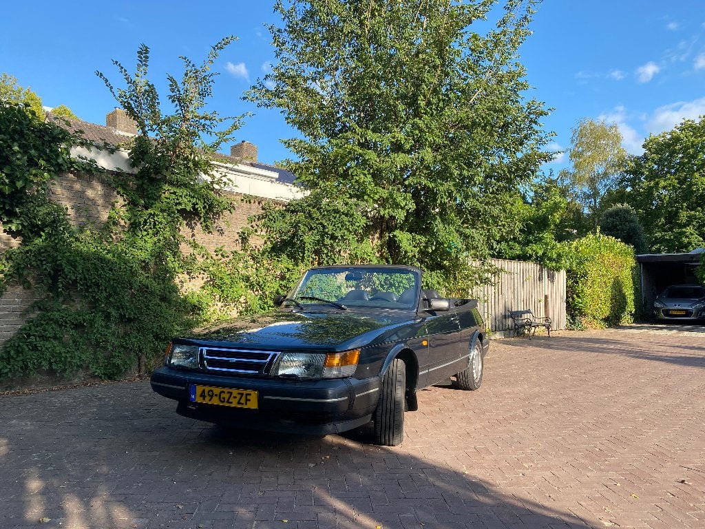 Saab 900 Classic 2.0 16 LPT Cabrio1992 Groen, Voorwielaandrijving, 1280 kg, Zwart, 4 cilinders
