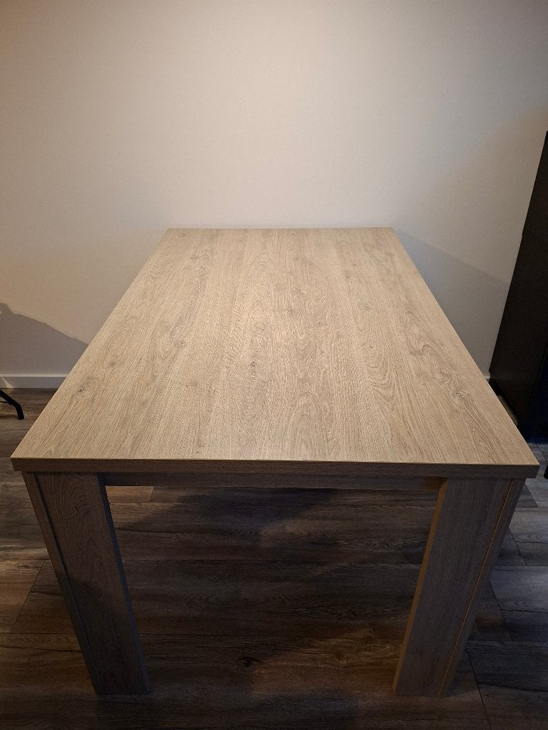 Eettafel Houtkleur Rechthoekig