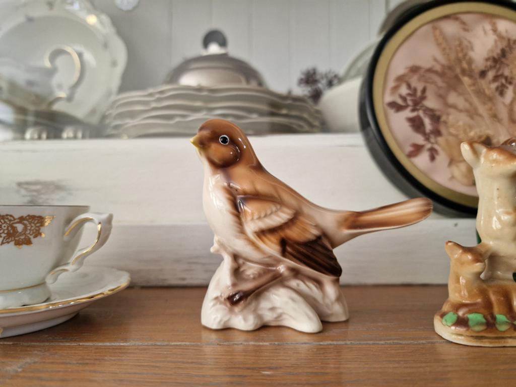 Porselein vogeltje, Ophalen of Verzenden