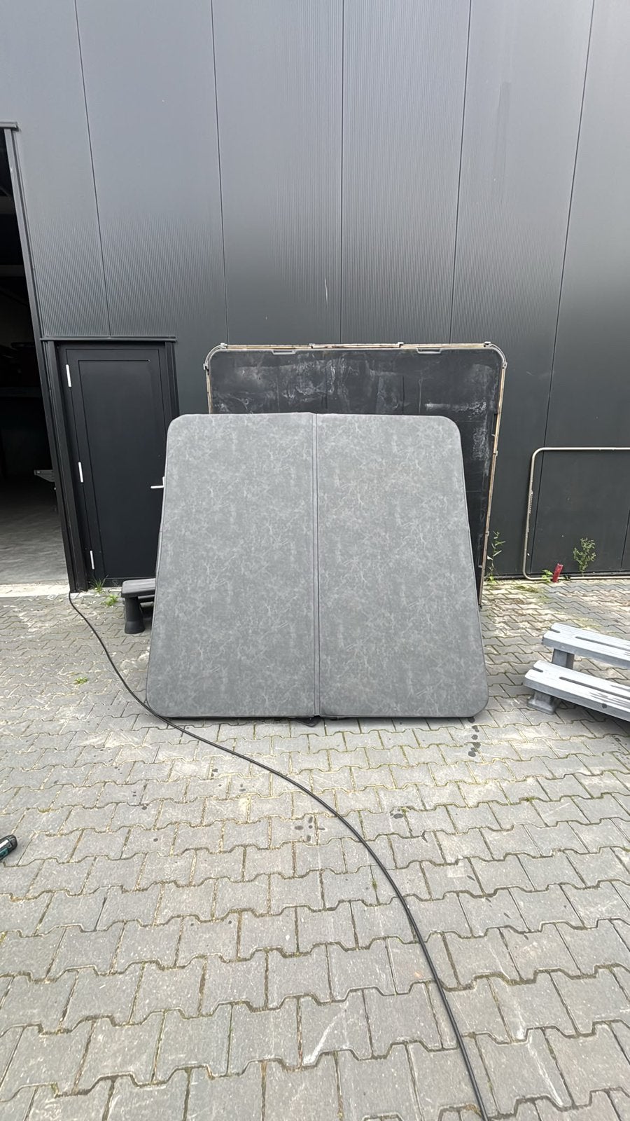 Spa jacuzzi cover deksel afdekking 200 x 200 cm ALS NIEUW, Ophalen of Verzenden, Zo goed als nieuw, Afdekzeil