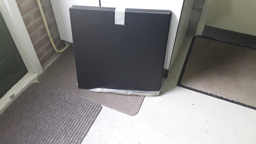 4 Kunstof platen 490x490x10 mm, Doe-het-zelf en Verbouw, Ophalen, Nieuw, Overige materialen