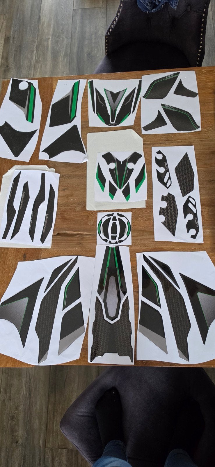 Stickerset Kawasaki Versys 1100, Ophalen of Verzenden