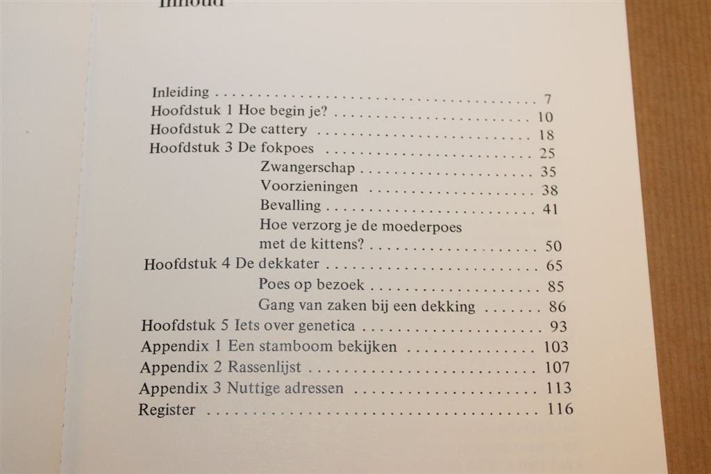 Het Fokken van Raskatten — Handleiding voor Beginners 1983, Ophalen of Verzenden, Gelezen, Paarden of Pony's