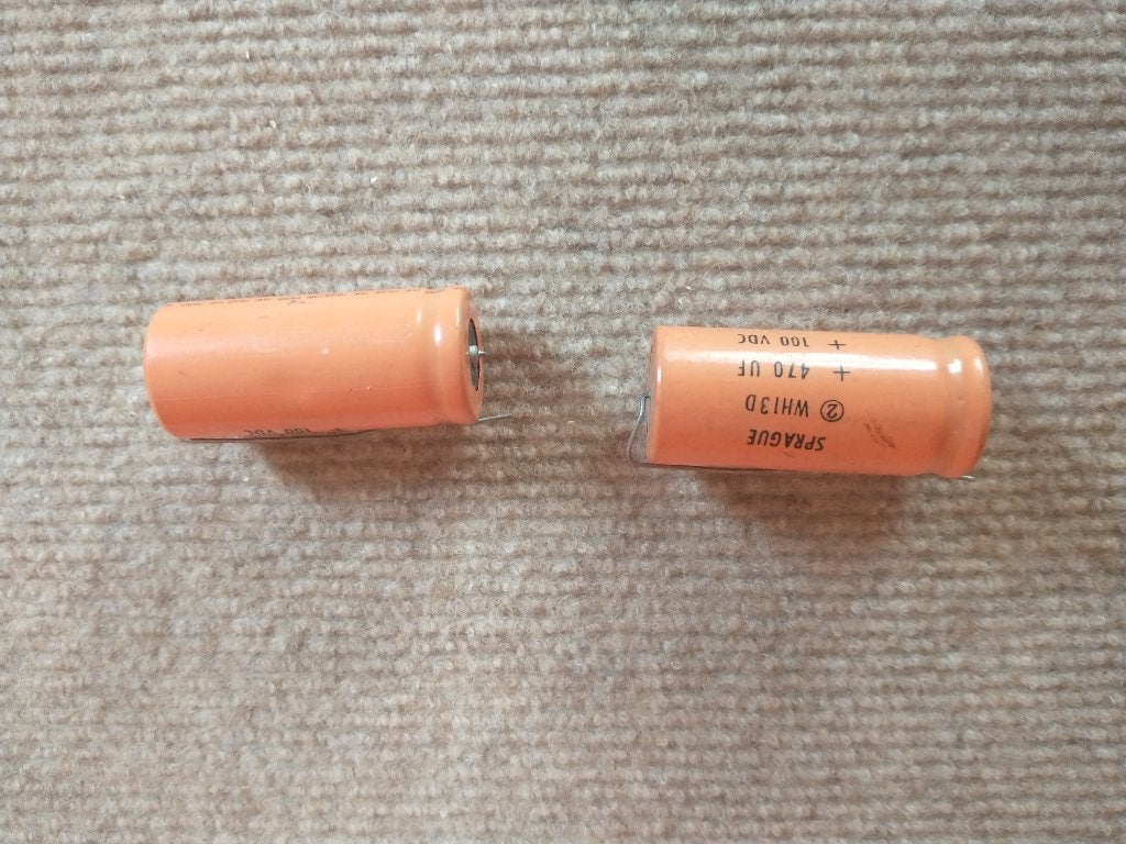 Spague 470uf 100v axiaal, Hobby en Vrije tijd, Ophalen of Verzenden, Nieuw