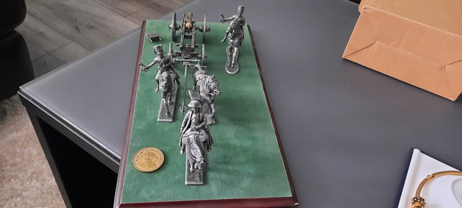 Atlas Editions Napoleontische Artillerie Diorama, Ophalen, Landmacht, Overige gebieden, Miniatuur of Beeldje