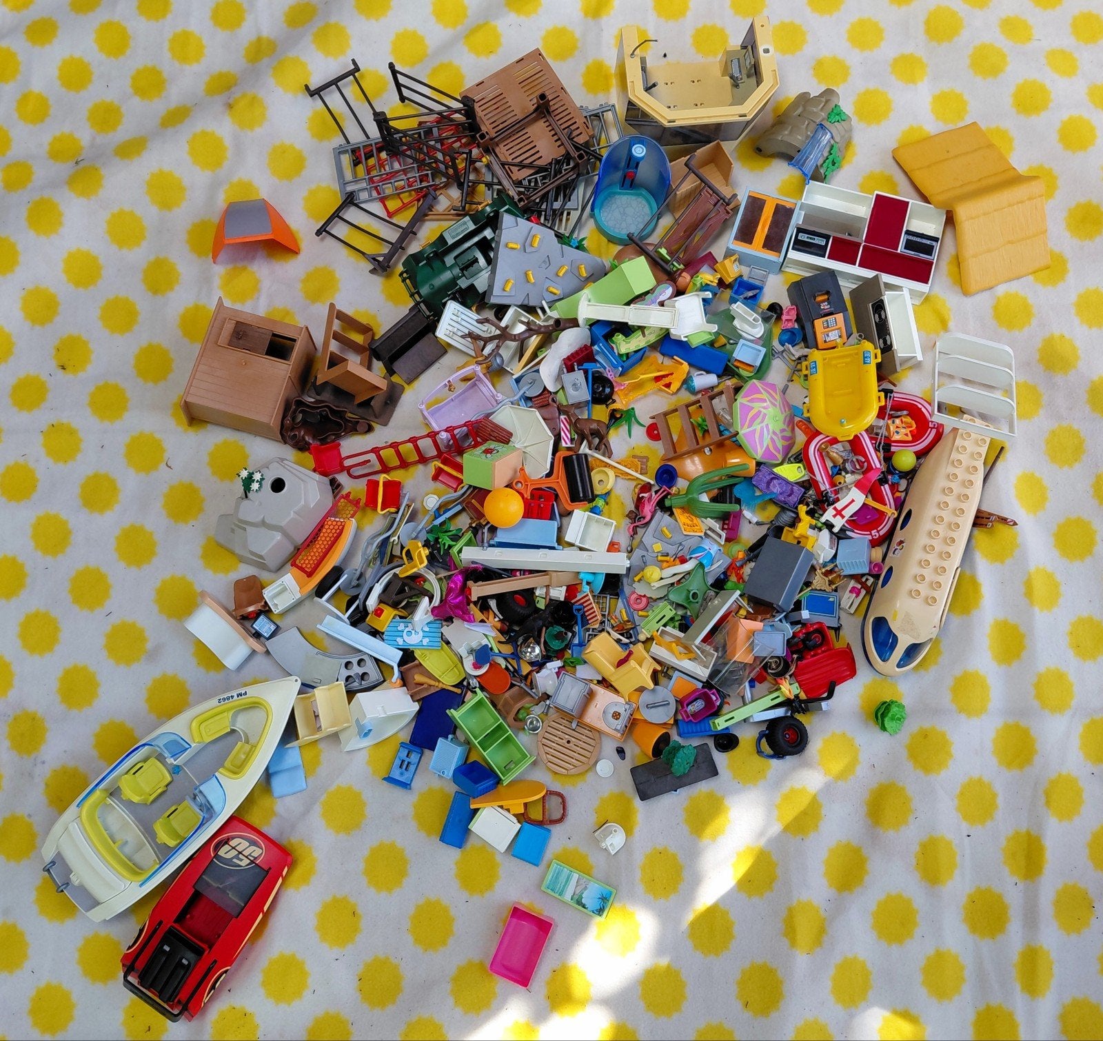 Playmobil, Ophalen, Gebruikt