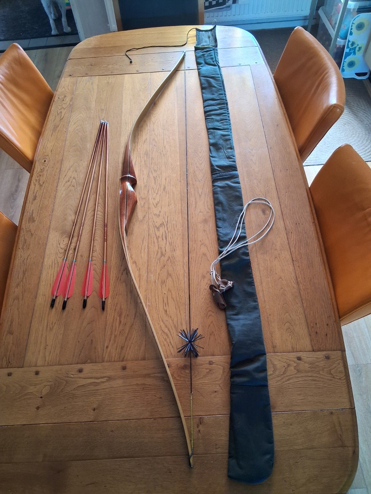 Longbow Martin Bamboo Viper, Sport en Fitness, Handboogschieten, Ophalen