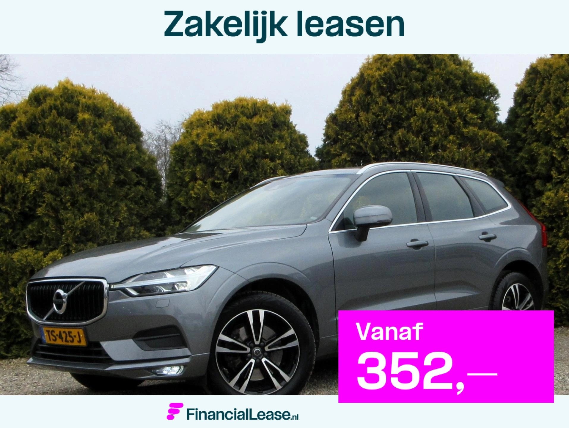 Volvo XC60 2.0 T5 Automaat * Leder * Navi * Origineel NL *, Gebruikt, 4 cilinders, 1969 cc, Automatische klimaatregeling