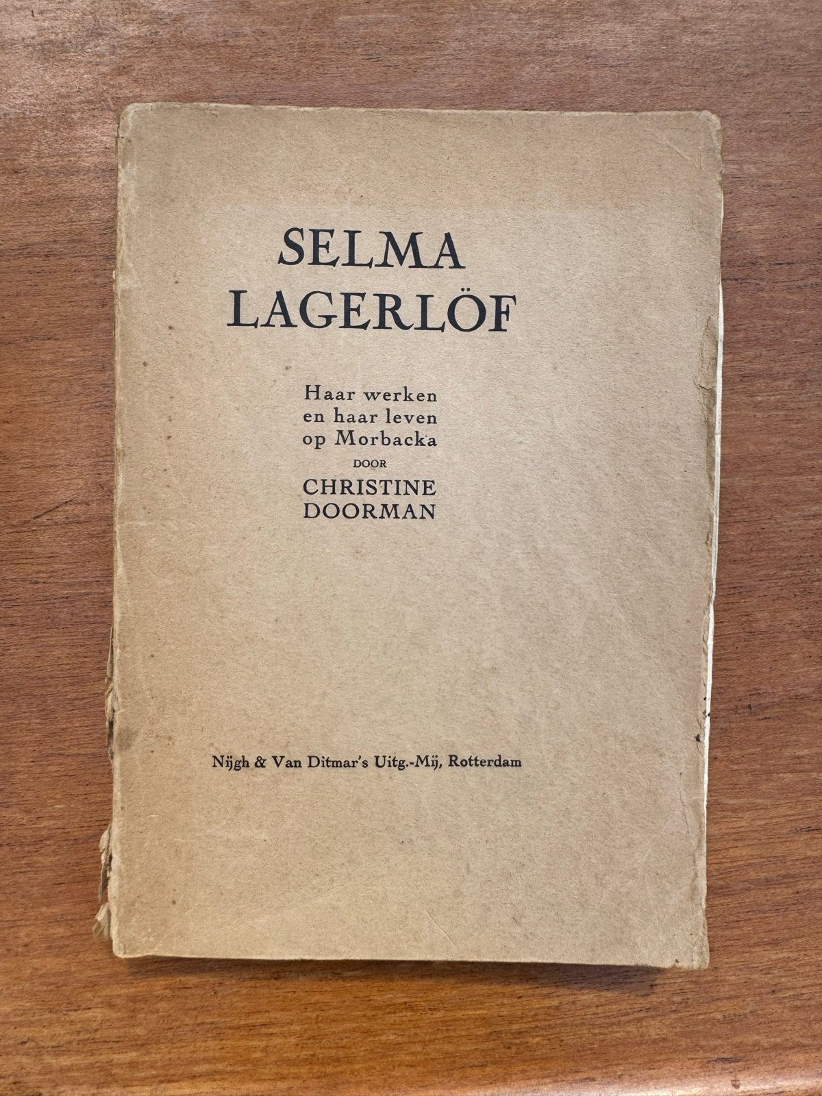 Selma Lagerlöf: Haar werken en haar leven op Morbacka, Ophalen of Verzenden, Gelezen, Overige