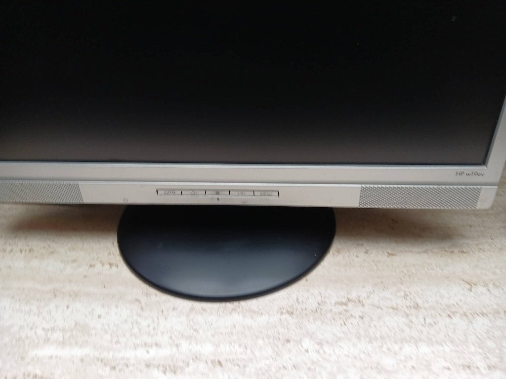 HP Monitor zilver., Ophalen, IPS, Zo goed als nieuw, HP