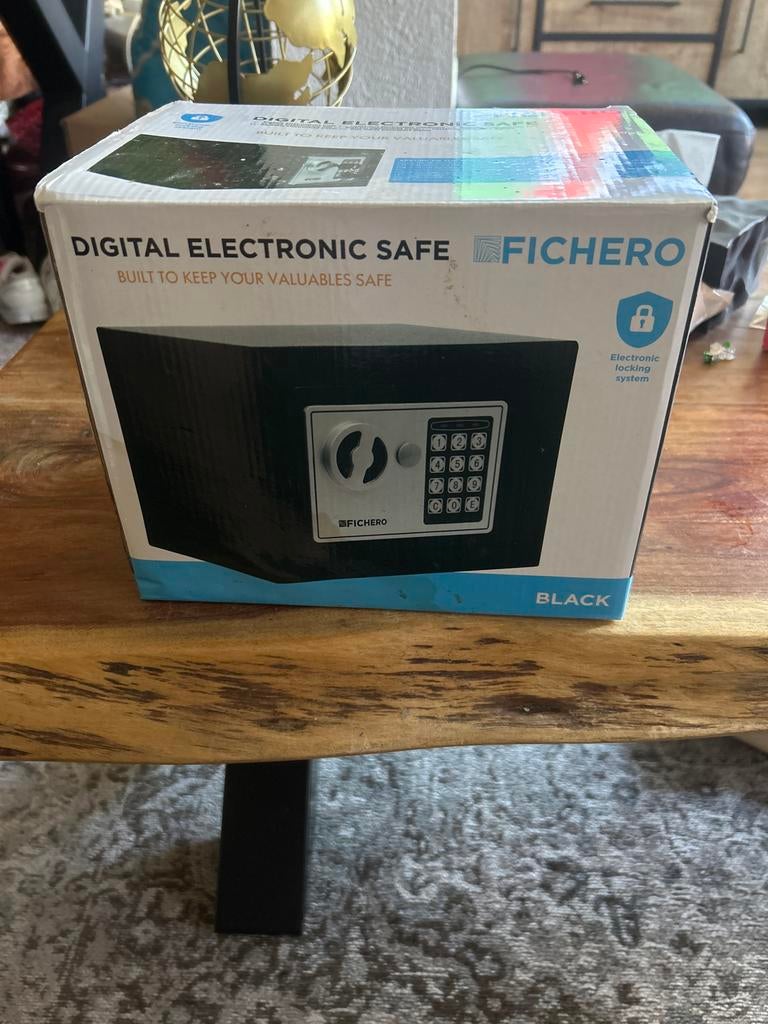 Fichero Digitale Elektronische Kluis - Nieuw in Doos, Ophalen of Verzenden, Nieuw, Brandkast