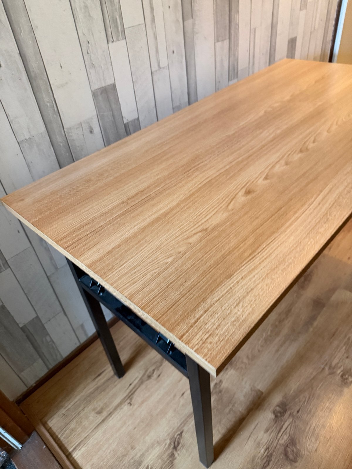 Opklapbaar bureau 60x120 cm, hoogte 73,5 cm, Ophalen, 50 – 75, Gebruikt, 100 tot 150 cm