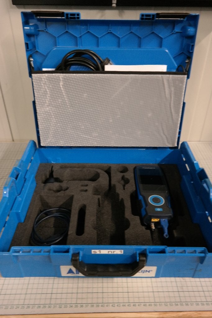 Eurolyzer S1 Rookgasanalyser EUROINDEX Rookgasmeter blauwe l, Doe-het-zelf en Verbouw, Ophalen of Verzenden, E, E, Euroindex