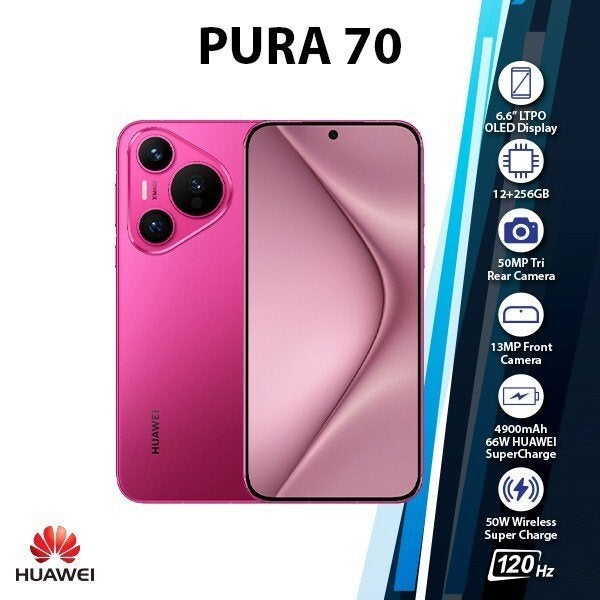 Huawei Pura 70  telefoon - top model!, Ophalen, Zwart, Zo goed als nieuw, Zonder simlock