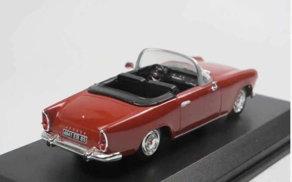 SIMCA OCEANE 1962 ROOD SCHAAL 1:43 NOREV ref. 574325, Hobby en Vrije tijd, Modelauto's | 1:43, Ophalen of Verzenden, Nieuw, Auto