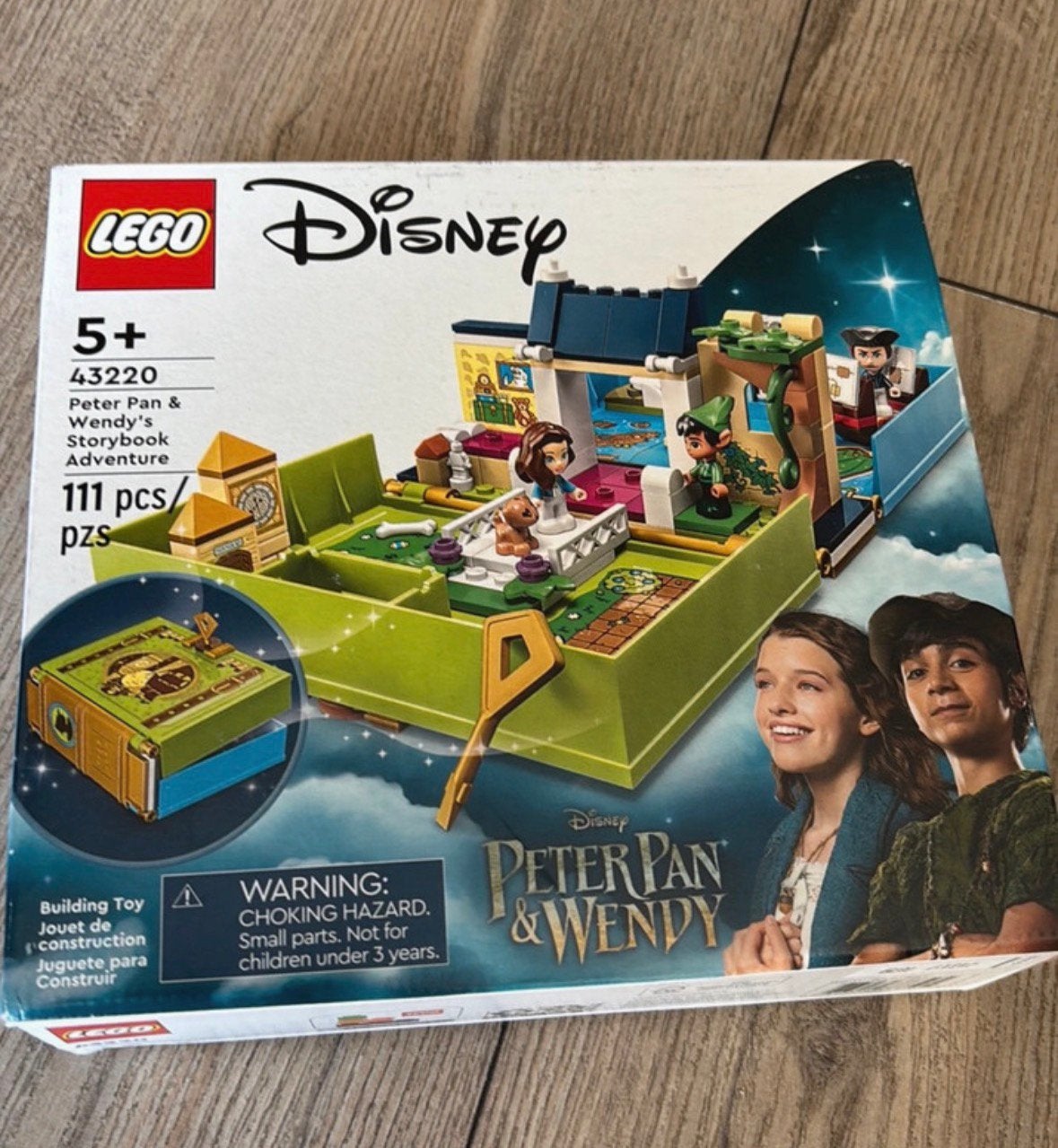 Lego disney peter pan en wendy nieuw in doos, Ophalen of Verzenden, Nieuw