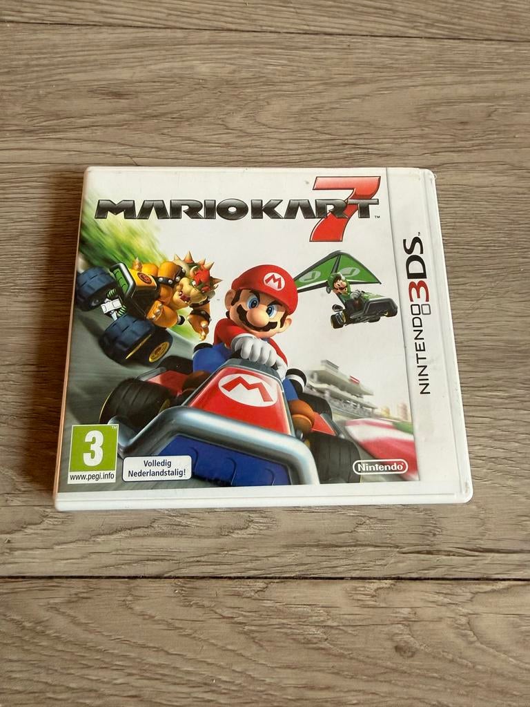 Mario Kart 7 - Nintendo 3DS, Gebruikt, Racen en Vliegen, Ophalen of Verzenden, Gekoppelde computers