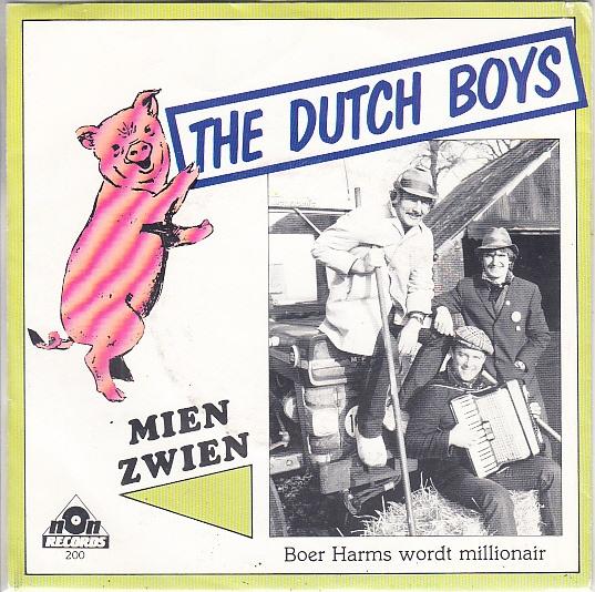 the dutch boys - mien zwien ( piraat / 1983), Fotohoes, Ophalen of Verzenden, Zo goed als nieuw, Nederlandstalig