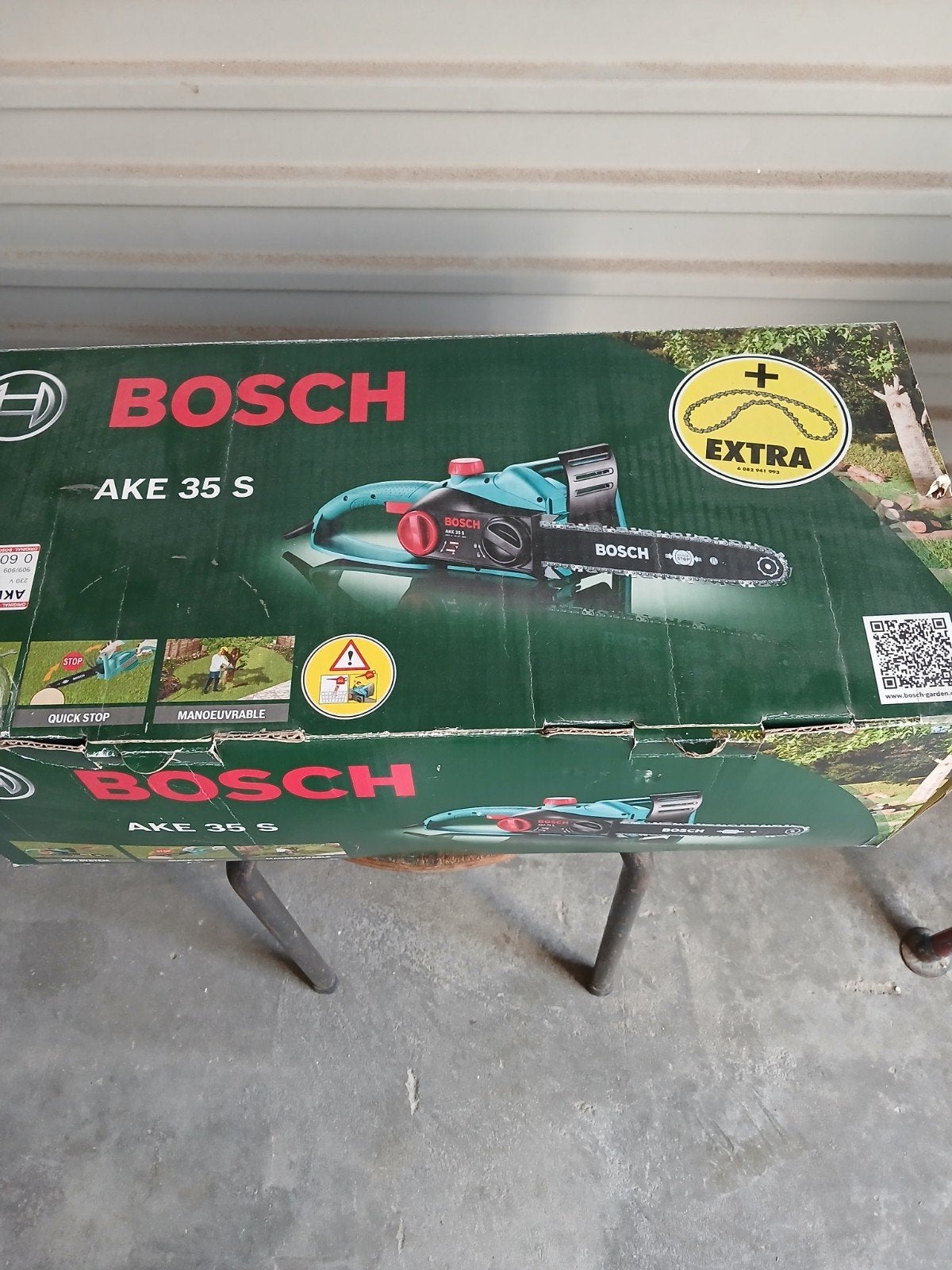 Bosch AKE 35 S elektrische kettingzaag, Tuin en Terras, Takkenscharen, Ophalen of Verzenden, Nieuw