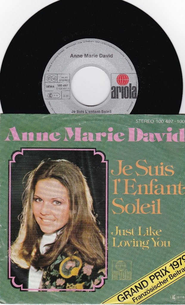 anne marie david - Je Suis L'Enfant-Soleil, Ophalen of Verzenden, Gebruikt, 7 inch, Pop