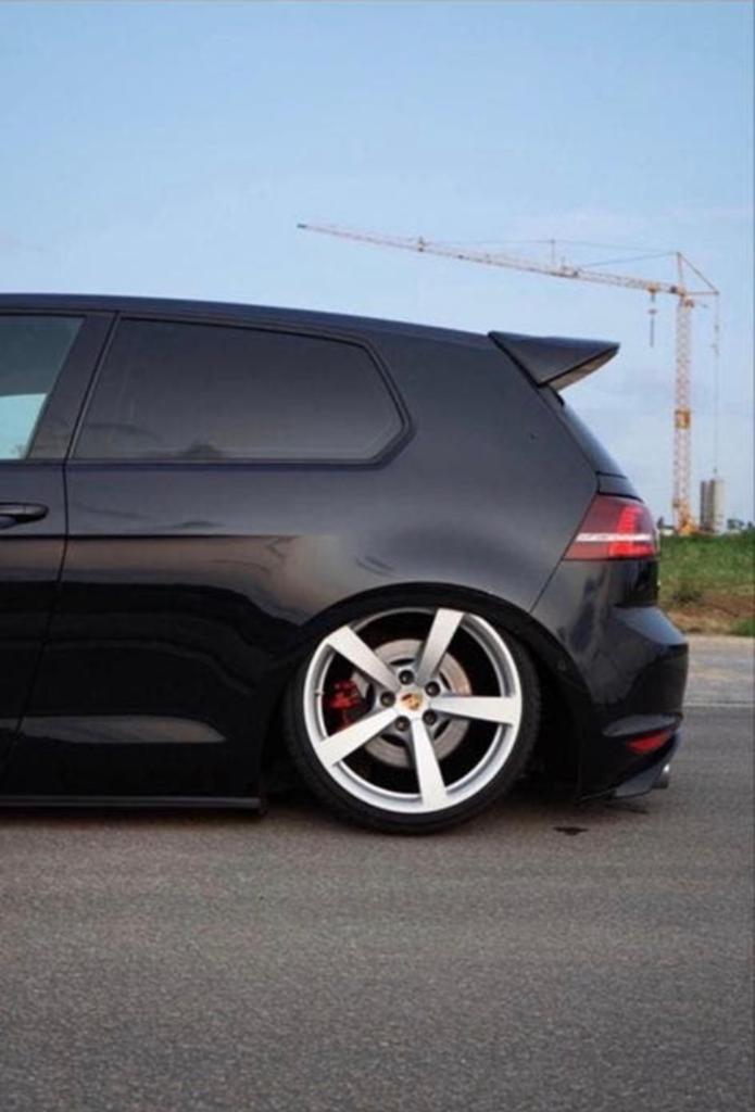 Porsche velgen breedset, perfect voor Mercedes of VAG, Ophalen, 18 inch, Gebruikt, Velg(en)