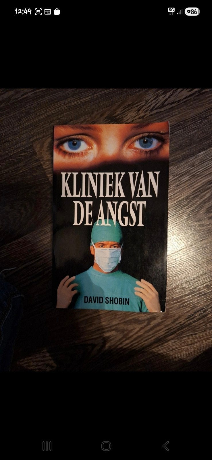 Kliniek van de Angst - David Shobin (Thriller), Ophalen of Verzenden, Gelezen, David Shobin, Nederland