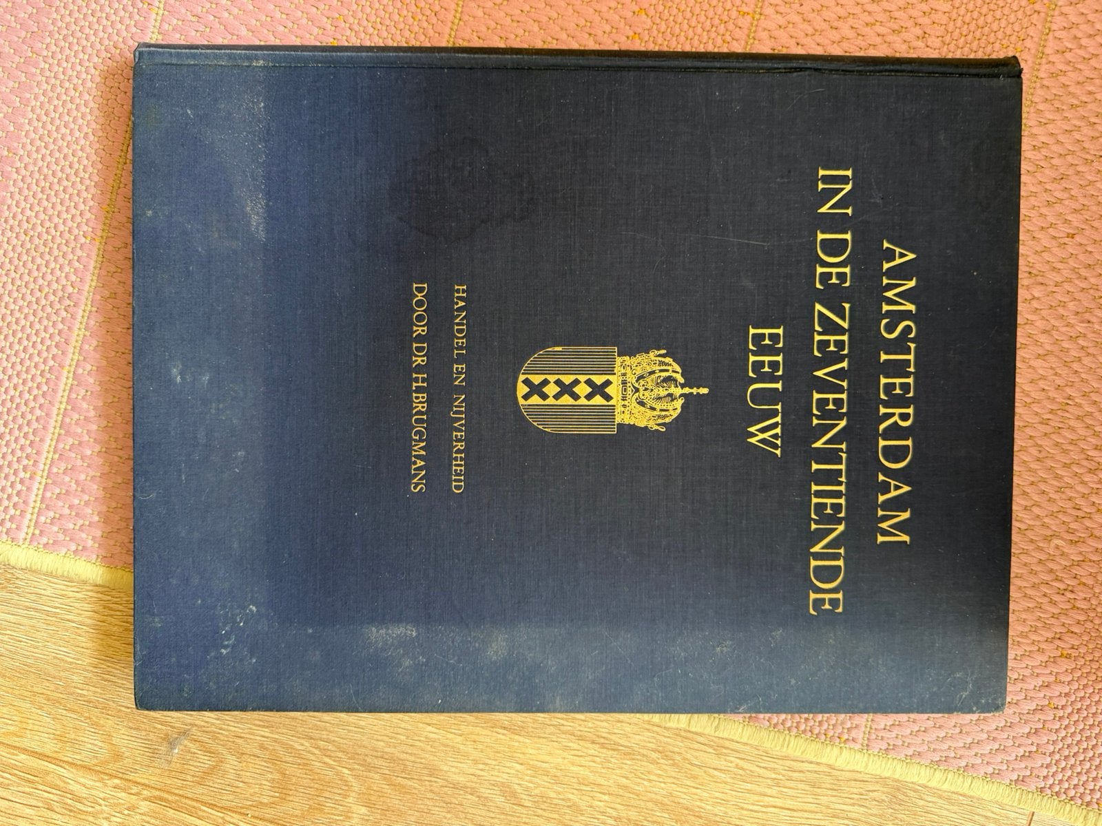 Amsterdam in de 17e eeuw boek tafelboek, Boeken, Ophalen of Verzenden, Zo goed als nieuw, Overige uitgevers