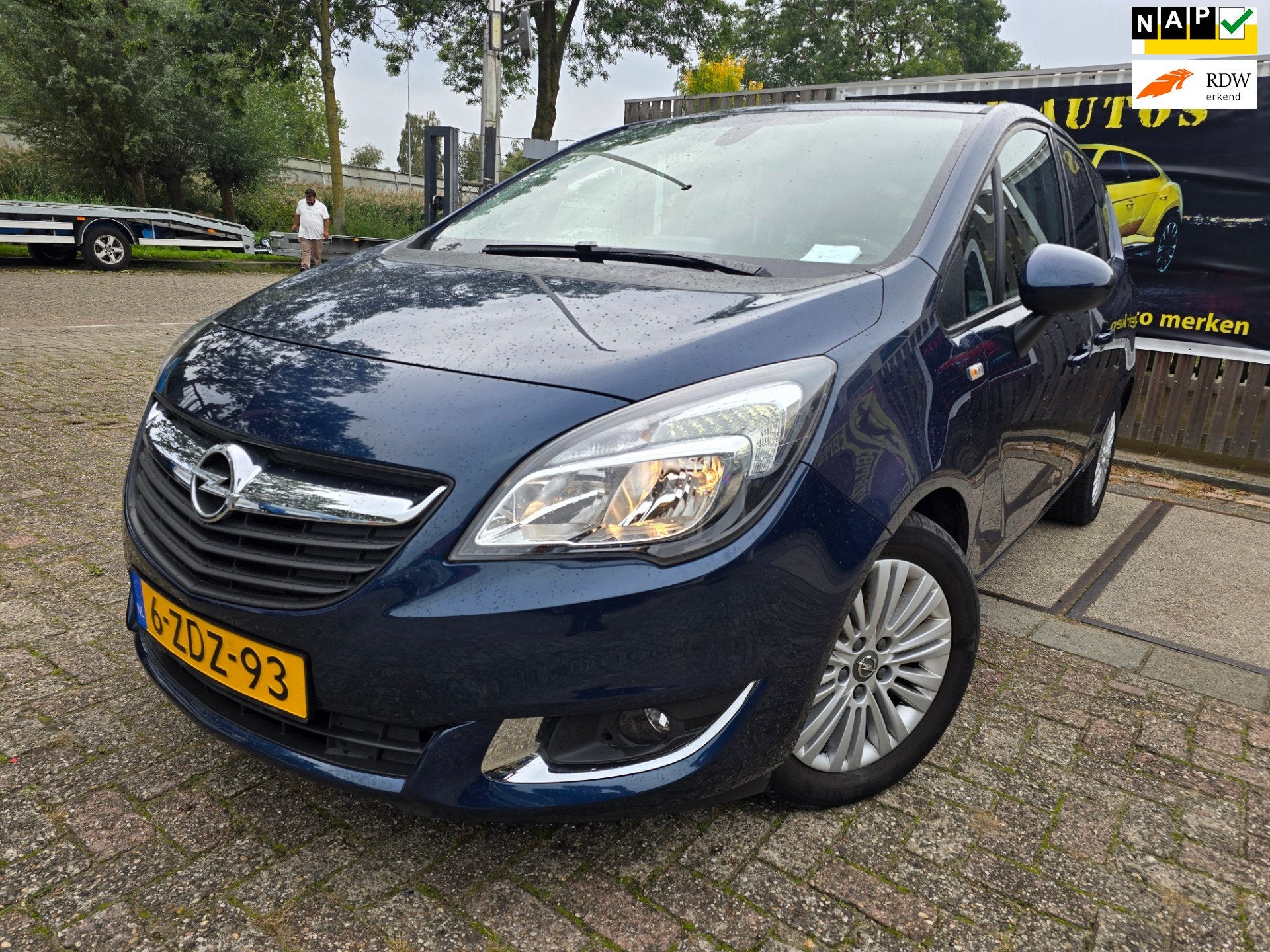 Opel Meriva 1.4 Business+/1e eigenaar/nap/navi/airco/lage KM, Voorwielaandrijving, 101 pk, Gebruikt, 4 cilinders