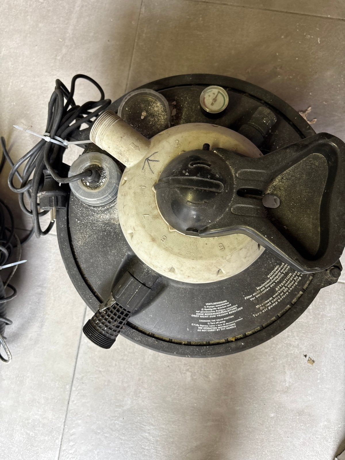 Vijferpomp met filter en slangen - Clear Control 25, Ophalen, Gebruikt, Vijverfilter