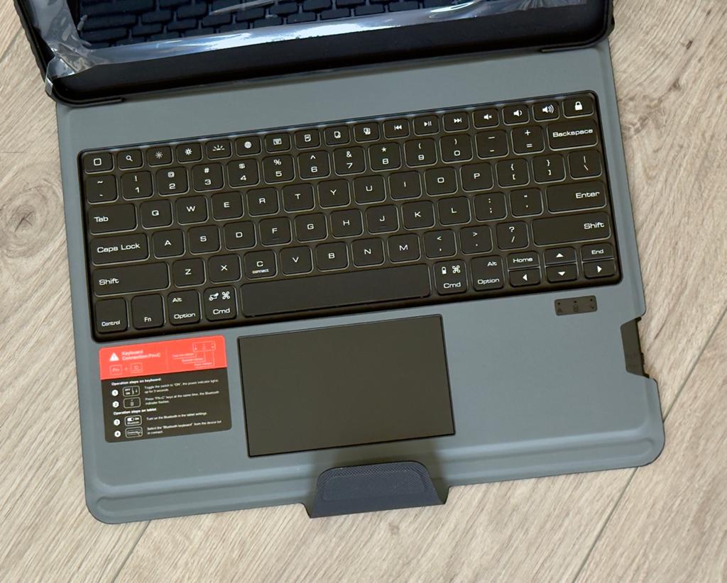 NILLKIN Bumper Combo Keyboard Case voor iPad Air13/Pro 12.9, Computers en Software, Apple iPads, 13 inch of meer, Zwart, Apple iPad Air