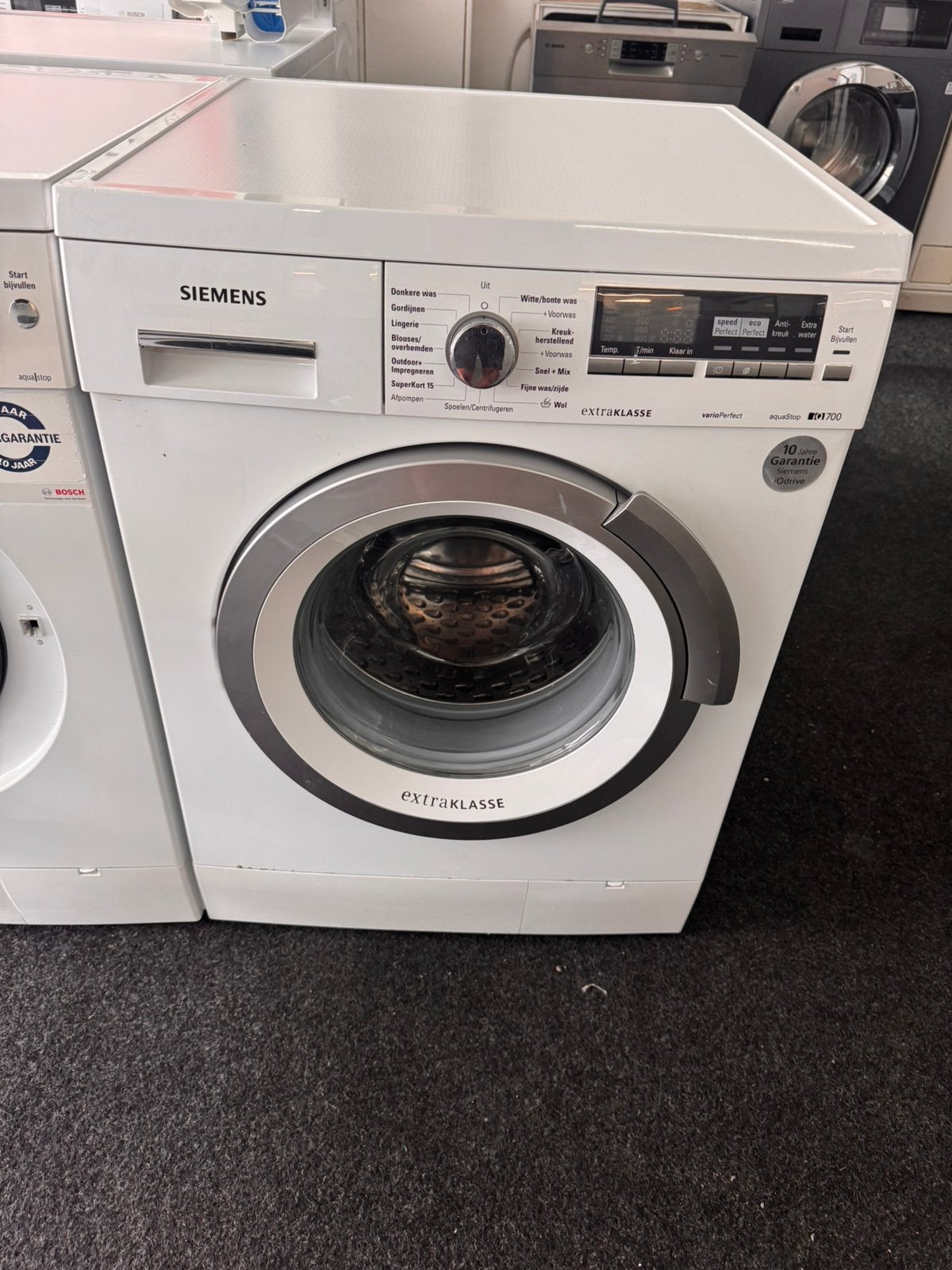 SIEMENS 1400 SERIE IQ-700 A+++ 8 KG met 2 jaar garantie