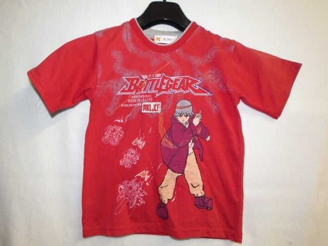 T-shirt rood Battlegear Ninja maat 116-122, Kinderen en Baby's, Kinderkleding | Maat 116, Ophalen of Verzenden, Zo goed als nieuw