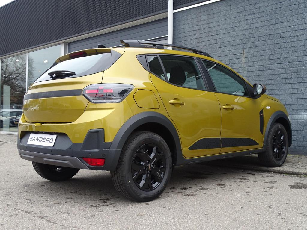 Dacia Sandero Stepway 1.0 TCe 110 limited edition NU 7 JAAR, Auto's, Voorwielaandrijving, Stof, Geel, Bedrijf