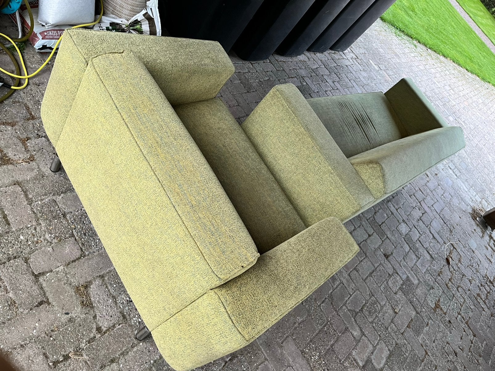 3 zits bank en love seat, Huis en Inrichting, Ophalen, Gebruikt, Driepersoons, 75 tot 100 cm