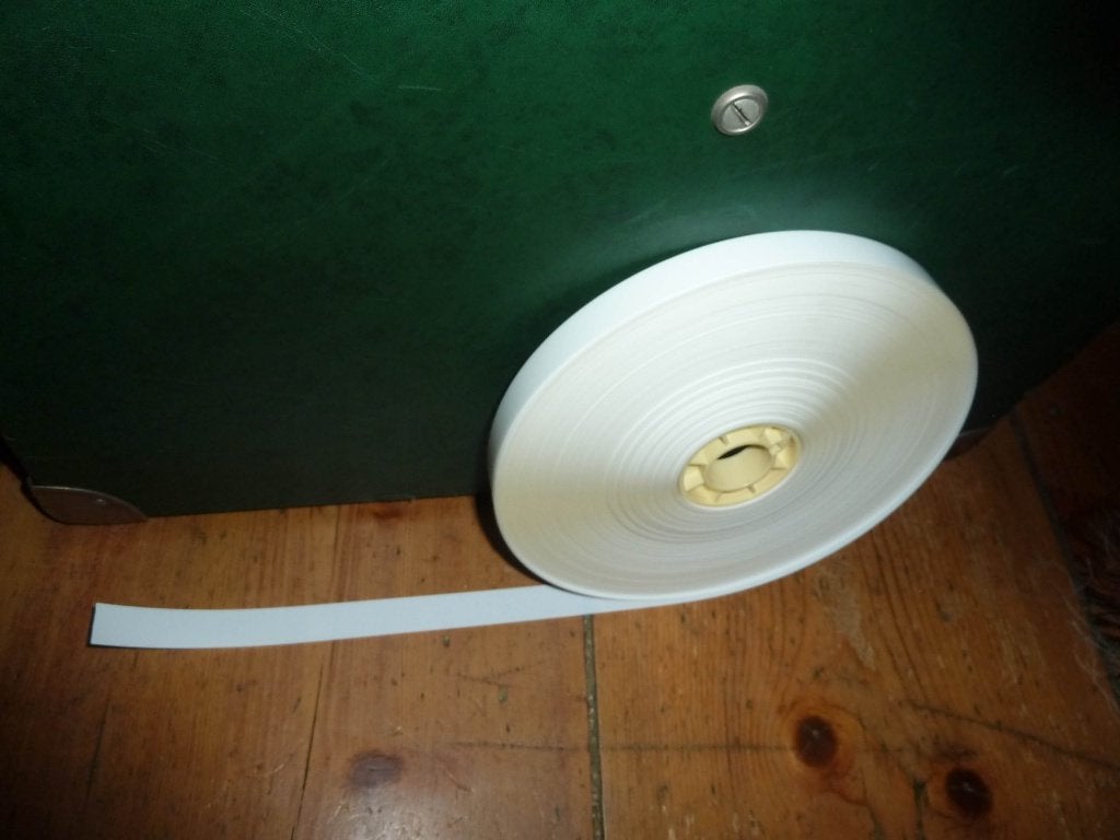 16mm film 200mtr aanloopstrook zonder perforatie - wit -, Ophalen of Verzenden, 16mm film