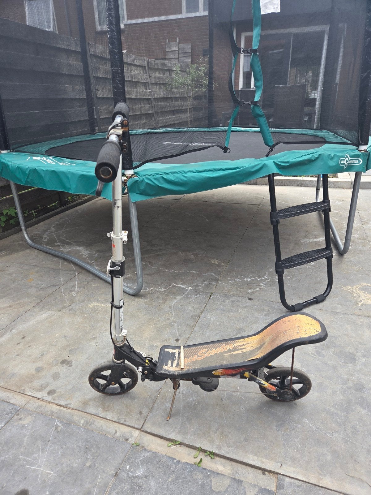 Spacescooter, Ophalen, Gebruikt, Gewone step, Onbekend