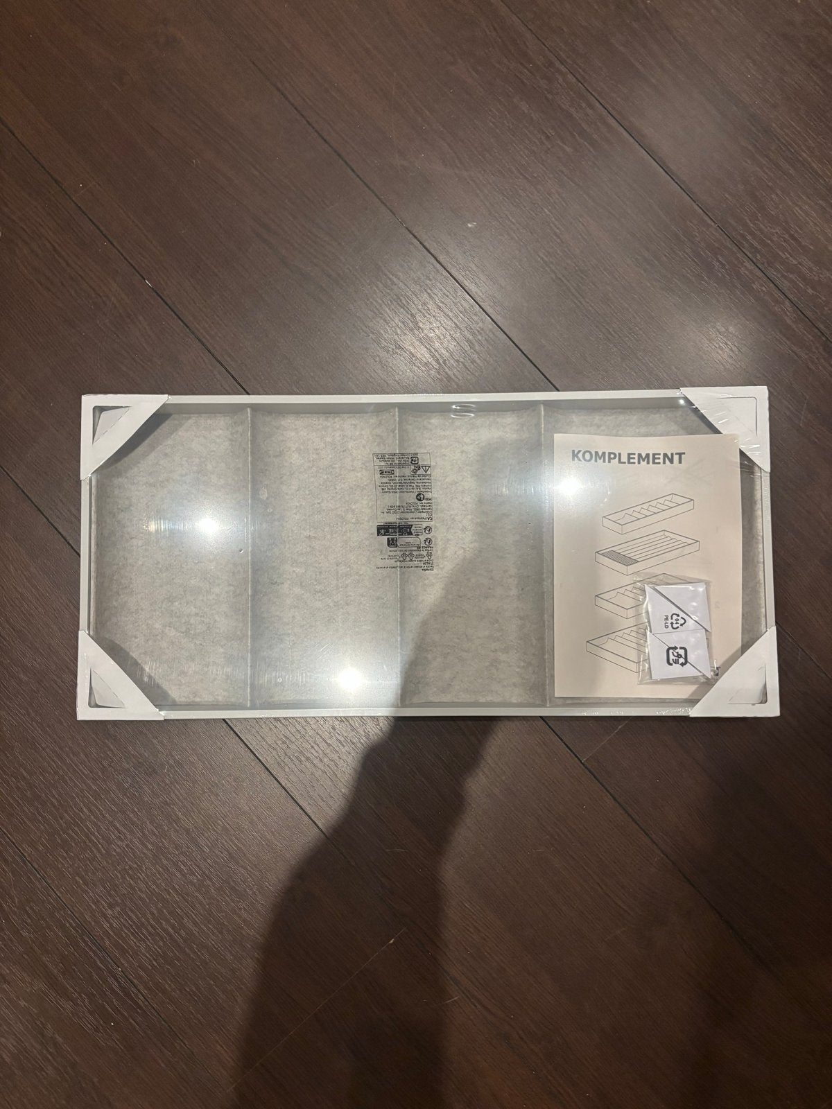 IKEA KOMPLEMENT lade inzet 504.040.32, Ophalen, Met plank(en), Nieuw, 50 tot 100 cm
