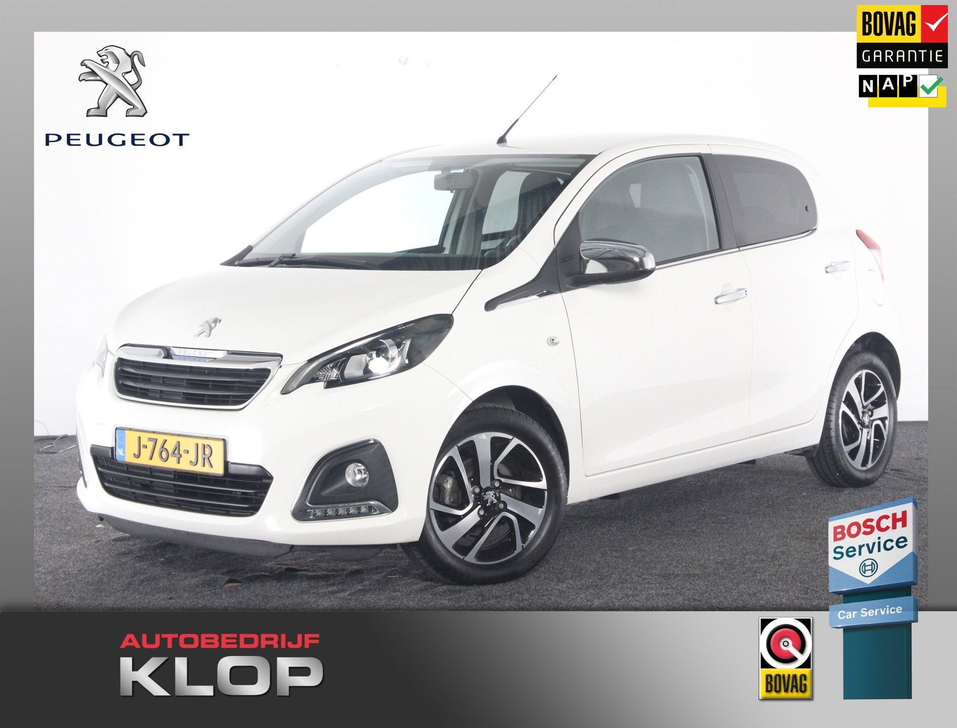 Peugeot 108 1.0 e-VTi Allure | NL-auto | Eerste eigenaar | C, Auto's, Voorwielaandrijving, Stof, Gebruikt, Euro 6