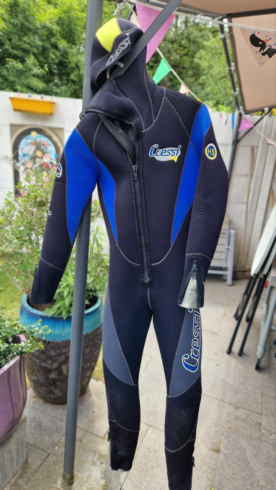 Cressi Duikpak M 7 mm Enkel, Watersport en Boten, Duiken, Ophalen of Verzenden, Gebruikt, Duikpak