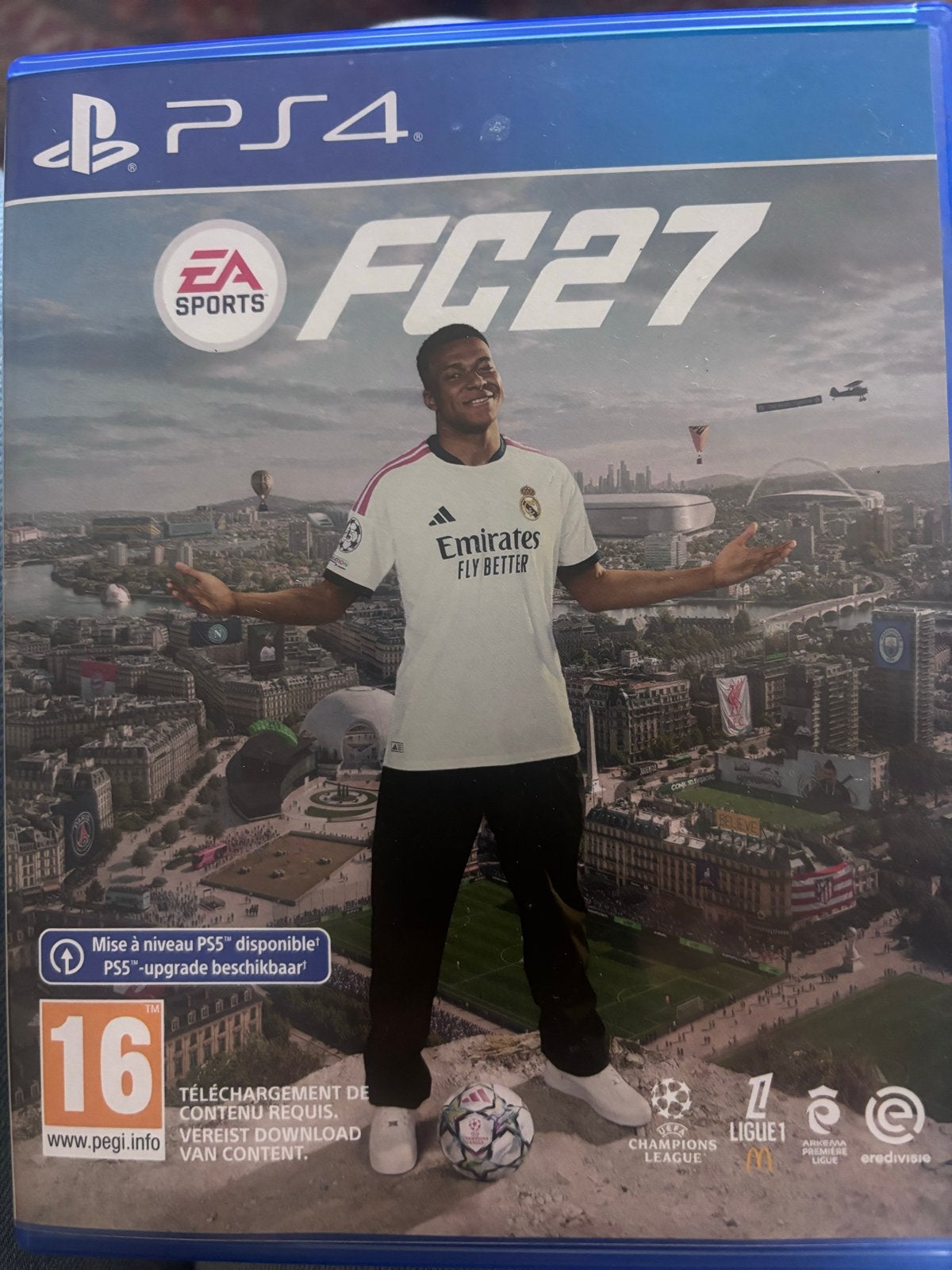 FC 27 PS4 - Voetbalgame met PS5 upgrade optie, Eén computer, Ophalen of Verzenden, Zo goed als nieuw, 3 spelers of meer