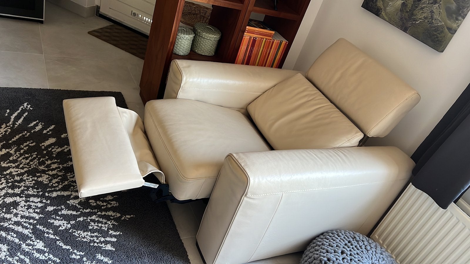 Natuzzi  Fauteuil, Ophalen, Zo goed als nieuw, 75 tot 100 cm, 50 tot 75 cm