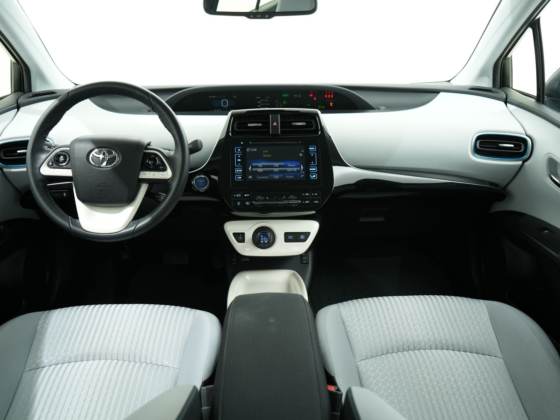 Toyota Prius 1.8 HYBRID 122PK WHITE EDITION CVT | Stoelverwa, Auto's, Stof, Origineel Nederlands, Bedrijf, Hybride Elektrisch/Benzine